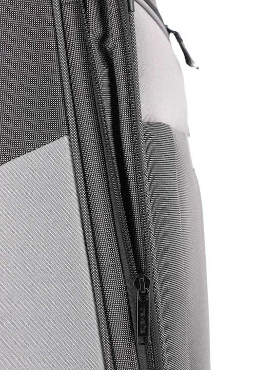 Travelite Valiză De Călătorie Cabina Material Textil Gri Neagră Cu 2 Roți Înălțime 55 Cm