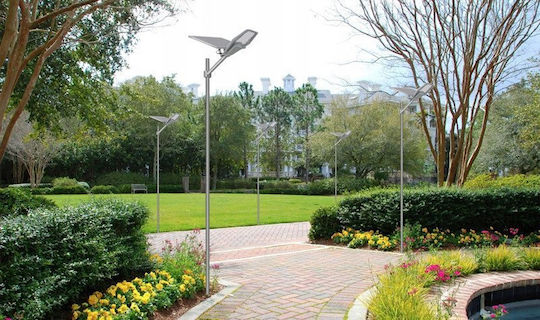 Volt Polska Solar Light 35W 2200lm with Motion Sensor and Remote Control 52cmx26cmx8cmcm