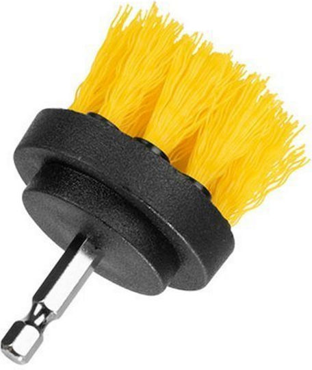 Set 4 Cleaning Brushes Adapter Cordless Drill Medium Stiffness Durable Material Perfectly Cleans Tiles Sinks Shower Cabins Toilets
