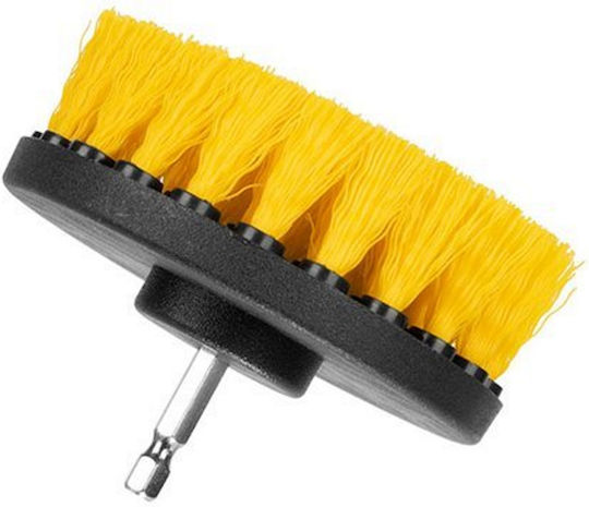 Set 4 Cleaning Brushes Adapter Cordless Drill Medium Stiffness Durable Material Perfectly Cleans Tiles Sinks Shower Cabins Toilets