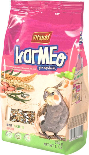 Vitapol Complete Food για Cockatiels Τροφή για Μεσαίους Παπαγάλους 500gr