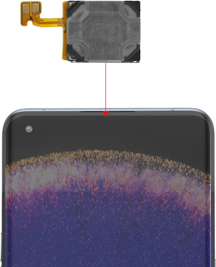 Clappio Internal Speaker Oppo Find X5 Pro Black