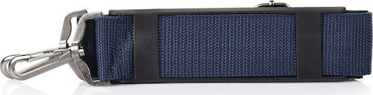 Diplomat Seagull Reisetasche Blau mit Rädern Stoff L73xB32xH35cm