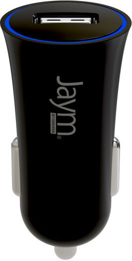 Jaym Kompakter Leichter Usb-A 5W 1A Autoladegerät Überspannungsschutz Schwarzes