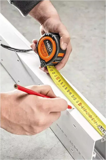 Neo Tools Μετροταινία με Αυτόματη Επαναφορά 16mm x 2m