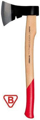 Kuźnia Sułkowice 311-29-301 Äxte Länge 65cm und Gewicht 1.8kg mit Holz Rutschfester Griff