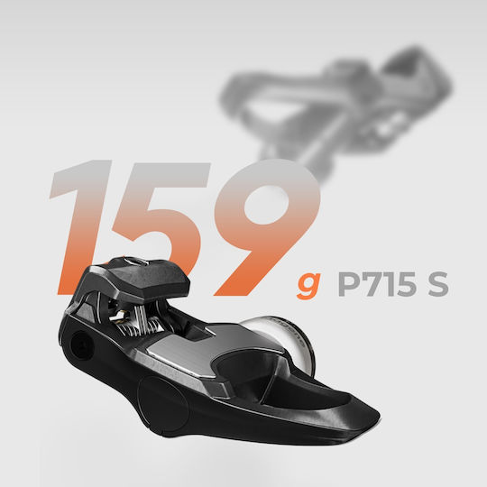 Power Meter Pedals Magene P715 S SPD-SL Silver