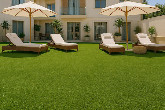 Synthetic Turf in Roll with 2m Width and 20mm Height (price per sq.m)