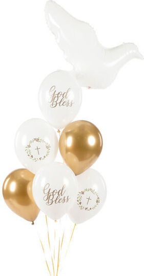 30 Cm Balloons God Bless Mix 1 Pack 6 Pcs