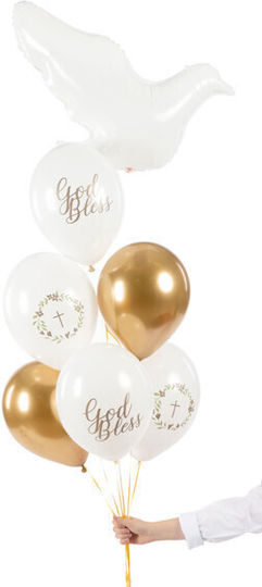 30 Cm Balloons God Bless Mix 1 Pack 6 Pcs