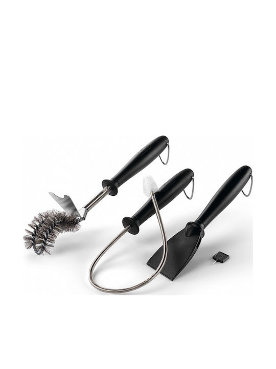 Napoleon Set of 3 BBQ Tools with Sharpener and Brush 62045
