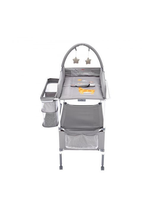 Baby Dresser With 2 Drawers Gray 76.2x75x100.5cm