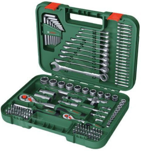 Bosch Werkzeugkoffer mit 132 Werkzeugen