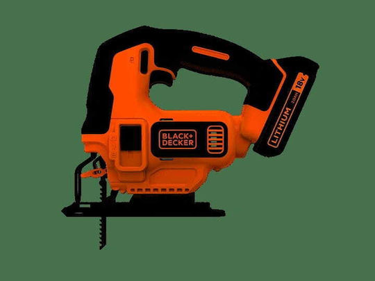 Black & Decker BDCJS18 Fierăstrău Reciprocant 18V 1x1.5Ah