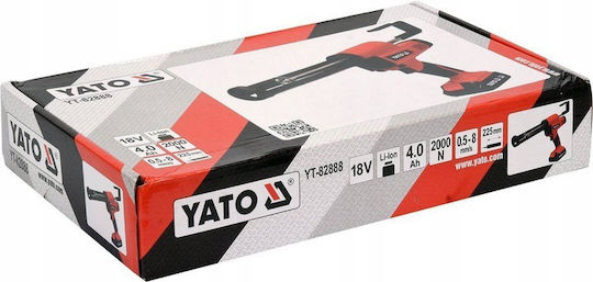 Yato Πιστόλι Σιλικόνης Μπαταρίας 18V 1x4Ah