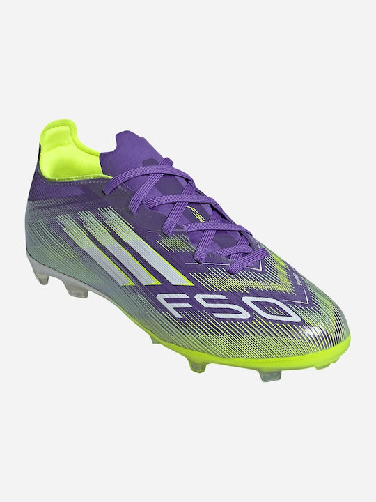 F50 Elite FG Ghete De Fotbal Pentru Copii Cu Crampoane Violet