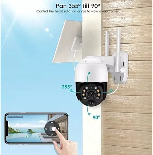 IP Surveillance Camera Wi-Fi Full HD 1080p Waterproof Battery Powered