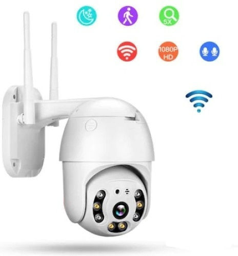 IP Cameră de Supraveghere Wi-Fi Full HD 1080p Rezistentă la apă cu Comunicare Bidirecțională și Lentilă 3.6mm
