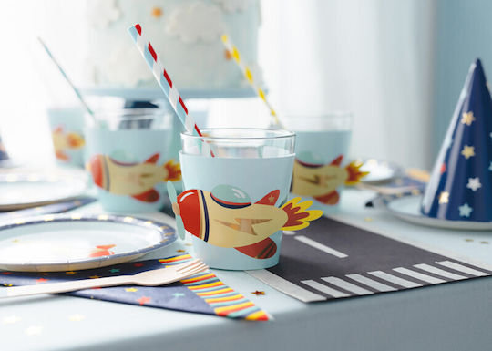 PartyDeco Party Glass 6 Pieces