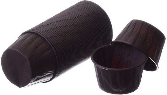 Cake Land Cupe de Copt din Hârtie Maro 50x39mm/48 Bucăți