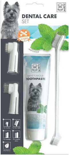 M-Pets Σετ Στοματικής Υγιεινής για Σκύλους κατά της Πέτρας & Πλάκας