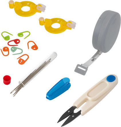 Set of Crochet Hooks Knitting Tools 58 Pieces Storage Case XXL Aria Trade