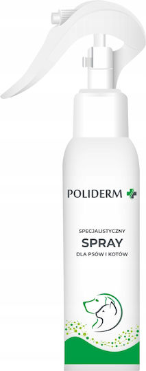 Jm Sante Poliderm Pflegespray Schuppenanfällige Entzündete Dermatosen-betroffene Haut Hunde Katzen – 100 ml