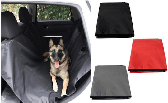 Woofmoda Wasserdicht Sitzbezug für Hunde Autositzschutz Schwarz Schwarz