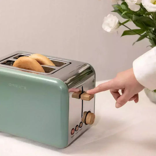 Create Φρυγανιέρα 2 Θέσεων 850W Πράσινη