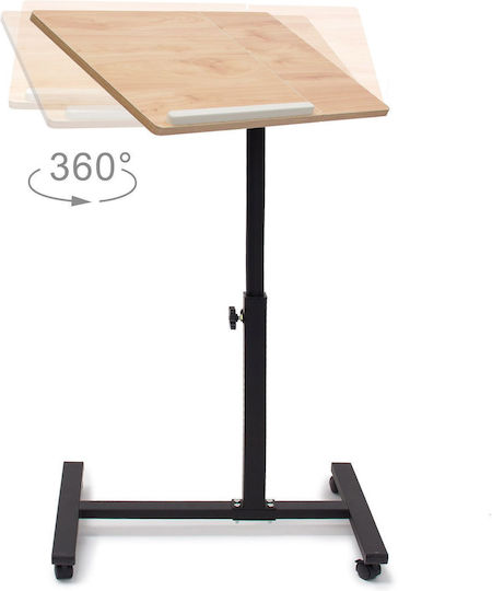Relaxdays Stand pentru Laptop până la 19" Maro