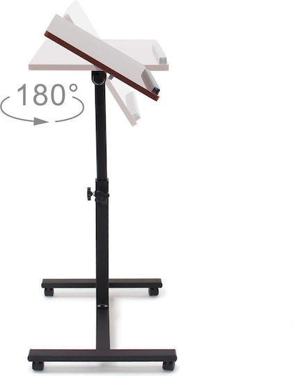 Relaxdays Stand pentru Laptop până la 19" Maro