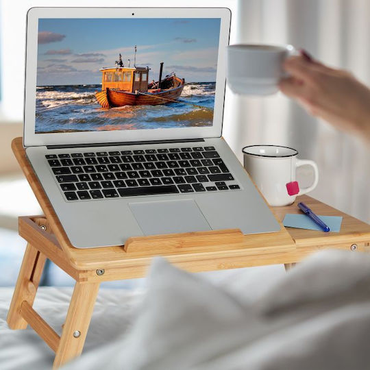 Relaxdays Tabelul Pentru Laptop Bej 10036713