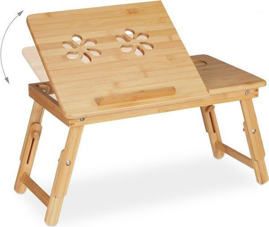 Relaxdays Tabelul Pentru Laptop Bej 10036713