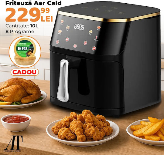 Air Fryer 10lt Black FRITEUZA_AT-0021_10L