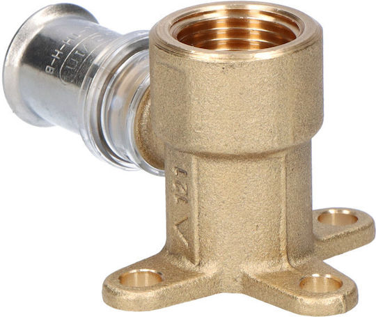 Wavin Съединение за тръба 1/2" 16мм 4064404