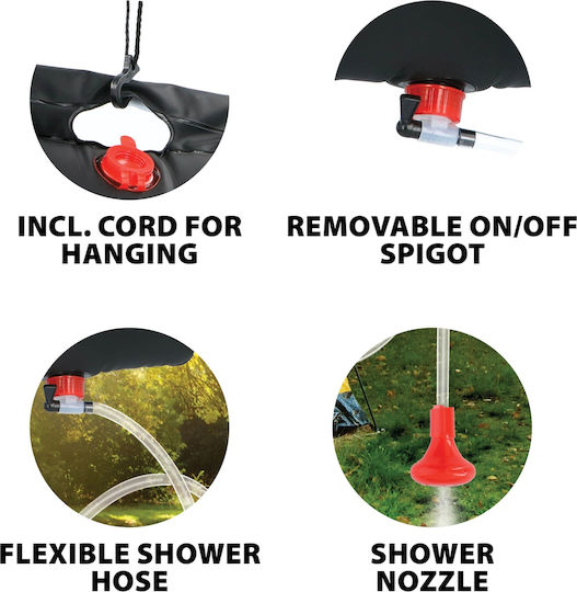 Camp Active Solar Shower for Camping 20lt