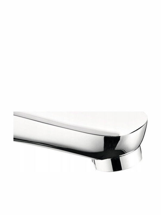 Retro Waschbeckenarmatur Silber