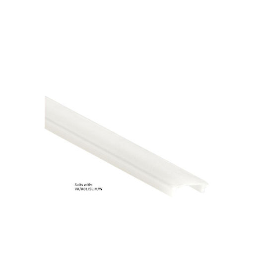 VK Lighting На открито Алуминиев Профил за LED Лента 200x1.4x0.8см.