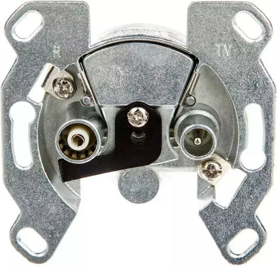 Hager TV and Radio Antenna Socket Terminal 53455011