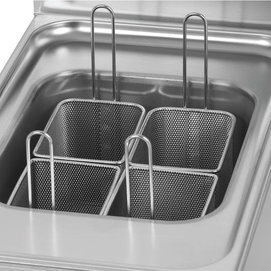Elektrischer Tisch-Nudelkocher mit Ablasshahn Redfox Vt 30 El