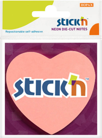 Stick'N Sticky Note Pads 50 Sheets Pink 7.6x7.6pcs