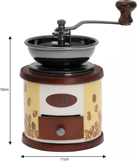 KING Hoff KH-4144 Râșniță de cafea manuală Negru