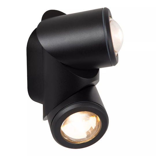 Lucide Lightning Erin Επιτοίχιο Εξωτερικό Σποτ LED IP65 με Θερμό Λευκό Φως