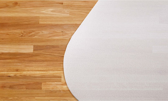 Bakaji Office Floor Protector Floor Mat Protector AT00010697 90x90cm