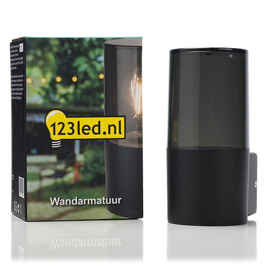 123led Стенно Външно Осветително Тяло E27 IP44