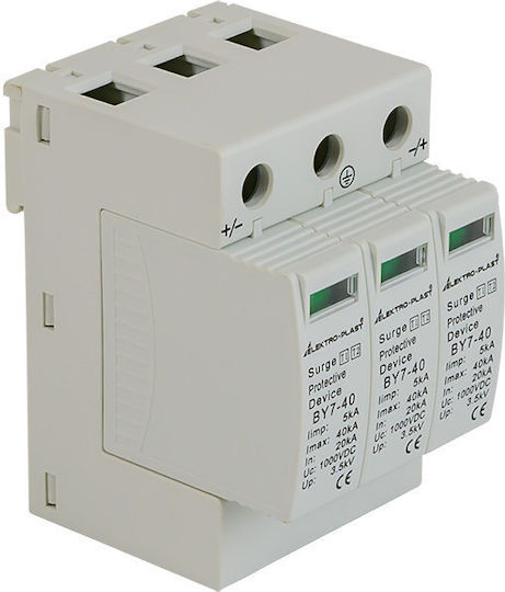 Elektro Plast Panel Lightning Protection Type T1 T2 Tripolar