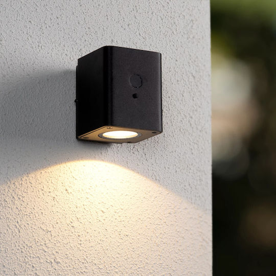 Lucide Lightning Ramin Επιτοίχιο Ηλιακό Φωτιστικό με Αισθητήρα Κίνησης IP54