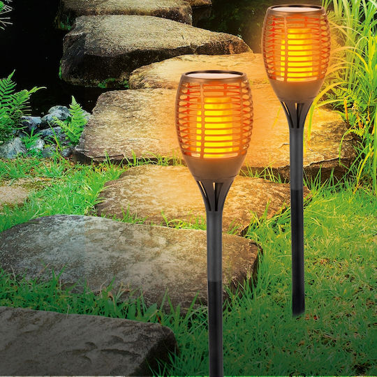 Grundig Spiked Solar Light Traffic light with Photocell IP44 12cmx12cmx77cmcm