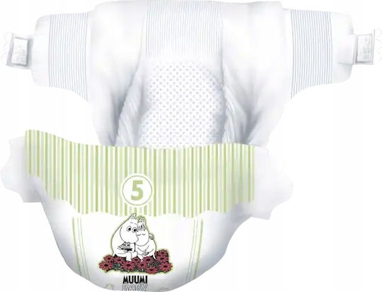 Moomin Baby Πάνες με Αυτοκόλλητο No. 5 για 10-16kg 40τμχ