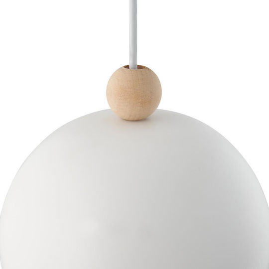 Nordlux Hängelampe Weiß mit Fassung E27 20x24cm.